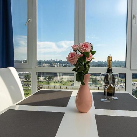 Fashionable Panoramic Apartments Dnieper. Obolon Kiew Exterior foto