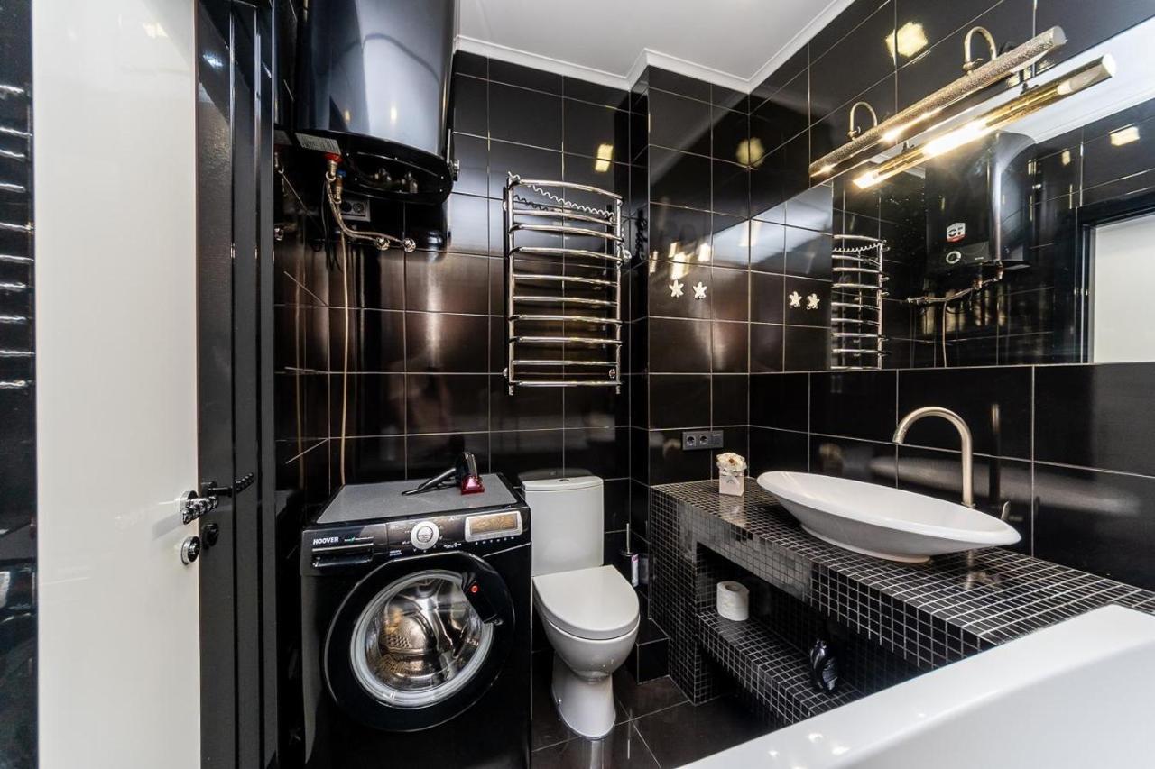 Fashionable Panoramic Apartments Dnieper. Obolon Kiew Exterior foto